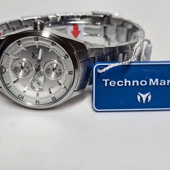 Technomarine Women's Watch Ocean Quantum Quartz Silver Dial Bracelet TM-318109 - Picture 4 of 10